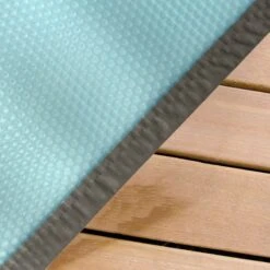 Bâche à Bulles Luxe SolGuard Pour Piscine Bois Sunbay Gre Rectangulaire