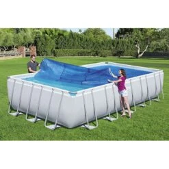 Bâche à Bulles Pour Piscine Bestway Rectangulaire -PiscinePro Soldes Magasin bache a bulles pour piscine bestway rectangulaire 2