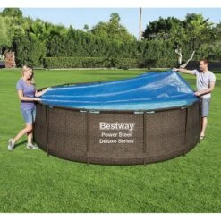 Bâche à Bulles Pour Piscine Bestway Ronde -PiscinePro Soldes Magasin bache a bulles pour piscine bestway ronde 3