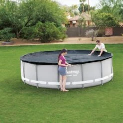 Bâche De Protection Pour Piscine Bestway Ronde -PiscinePro Soldes Magasin bache de protection pour piscine bestway ronde 5