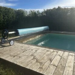 Enrouleur De Bâches Piscine Essentiel Luxe -PiscinePro Soldes Magasin enrouleur de baches piscine essentiel luxe 4