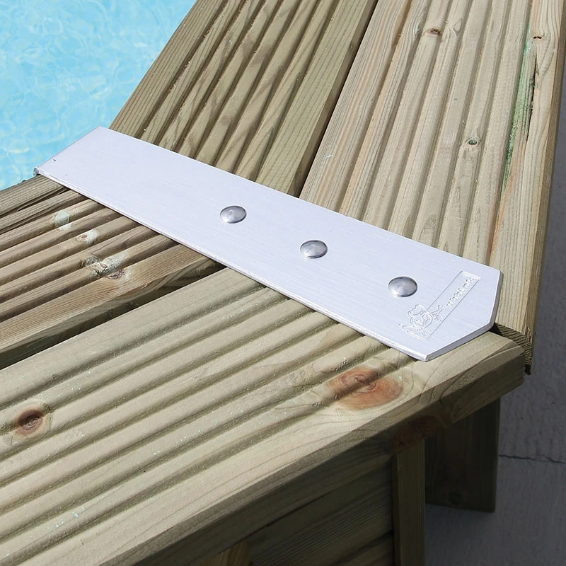 Finition De Margelles Aluminium Ubbink Pour Piscines Bois 3 Finition De Margelles Aluminium Ubbink Pour Piscines Bois