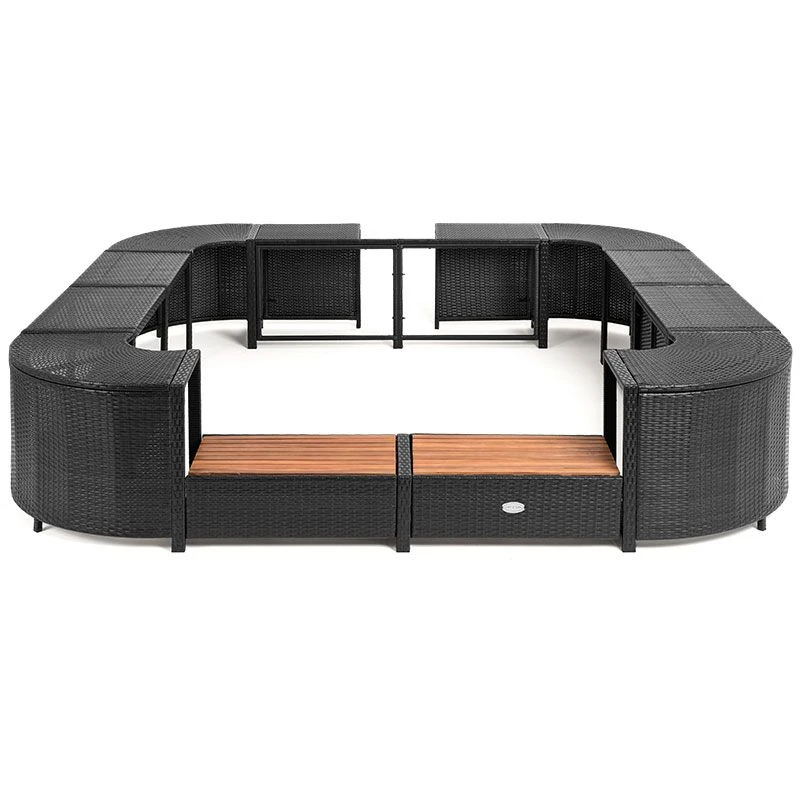 Habillage Bestway Universel Pour Spa 188 Cm Carre 3 Habillage Bestway Universel Pour Spa 188 Cm Carre