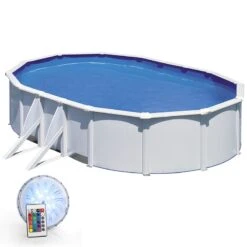Piscine Acier Gre Fidji Plus Ovale