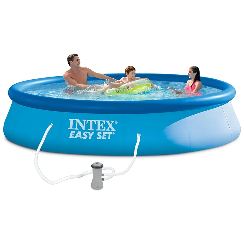 Piscine Autoportée Intex Easy Set 3,96 X H0,84m 3 Piscine Autoportée Intex Easy Set 3,96 X H0,84m