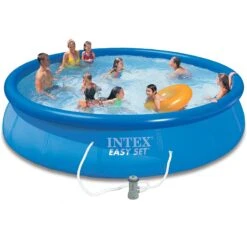 Piscine Autoportée Intex Easy Set 4,57 X H0,84m