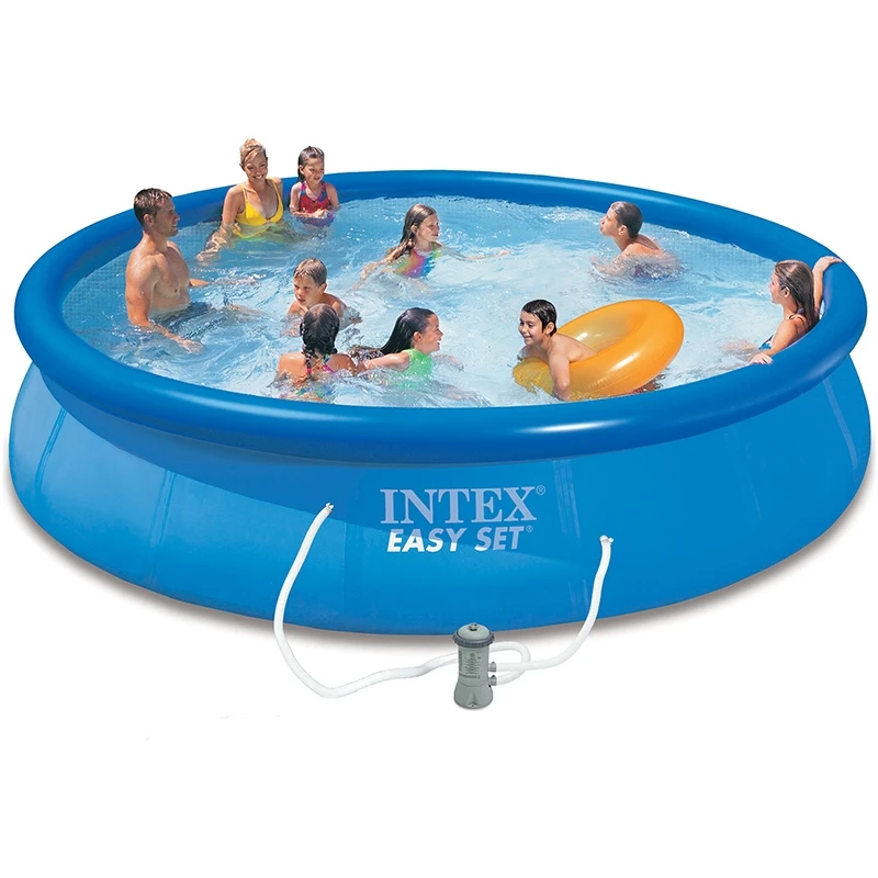 Piscine Autoportée Intex Easy Set 4,57 X H0,84m 3 Piscine Autoportée Intex Easy Set 4,57 X H0,84m