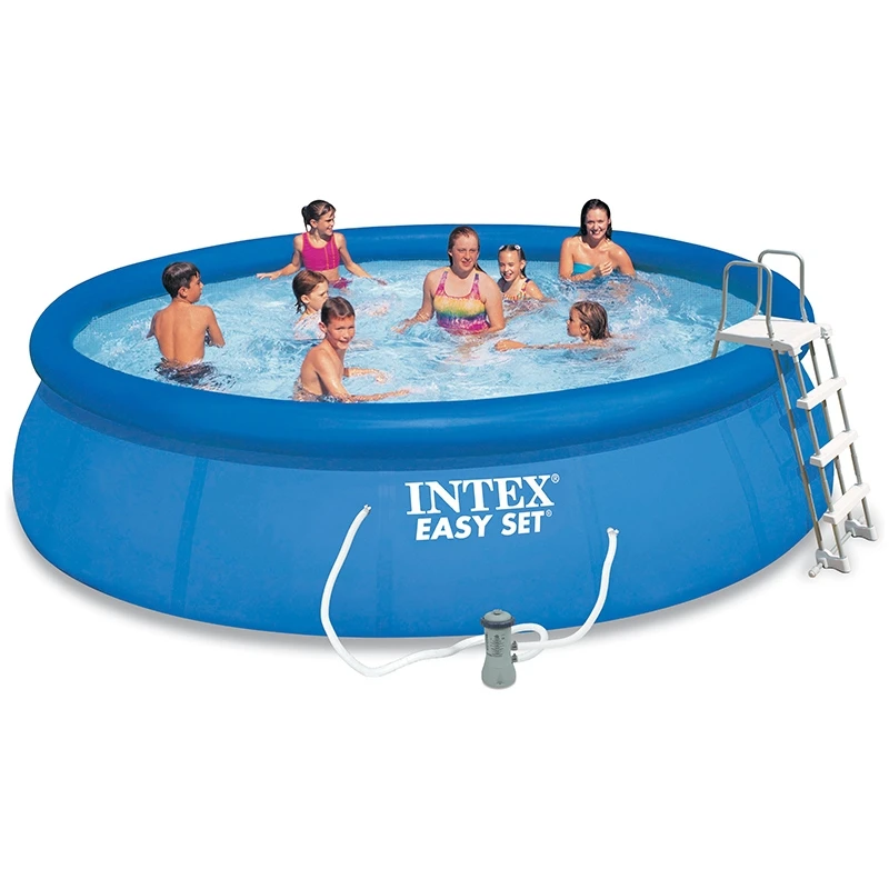 Piscine Autoportée Intex Easy Set 4,57 X H1,07m 3 Piscine Autoportée Intex Easy Set 4,57 X H1,07m