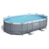Piscine Bestway Ovale Power Steel 4,88 X 3,05 H1,07m -PiscinePro Soldes Magasin piscine bestway ovale power steel 488 x 305 h107m