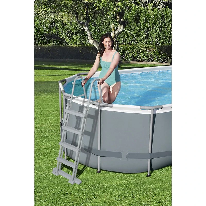 Piscine Bestway Ovale Power Steel 5,49 X 2,74 H1,22m 7 Piscine Bestway Ovale Power Steel 5,49 X 2,74 H1,22m – Image 5
