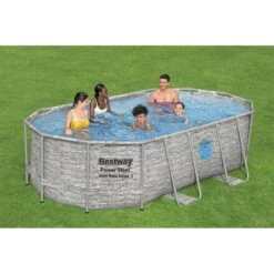 Piscine Bestway Ovale Power Steel Swim Vista Décor Pierre 4,27 X 2,50 H1,00m 15 Piscine Bestway Ovale Power Steel Swim Vista Décor Pierre 4,27 X 2,50 H1,00m -PiscinePro Soldes Magasin piscine bestway ovale power steel swim vista decor pierre 427 x 250 h100m 5