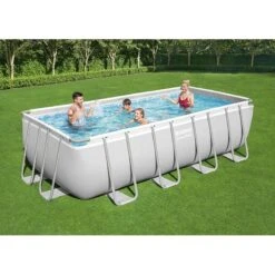 Piscine Bestway Rectangulaire Power Steel 4,88 X 2,44 H1,22m 10 Piscine Bestway Rectangulaire Power Steel 4,88 X 2,44 H1,22m -PiscinePro Soldes Magasin piscine bestway rectangulaire power steel 488 x 244 h122m 2