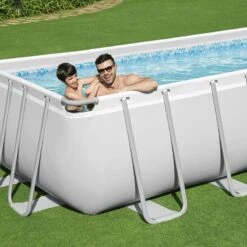 Piscine Bestway Rectangulaire Power Steel 4,88 X 2,44 H1,22m 11 Piscine Bestway Rectangulaire Power Steel 4,88 X 2,44 H1,22m -PiscinePro Soldes Magasin piscine bestway rectangulaire power steel 488 x 244 h122m 3