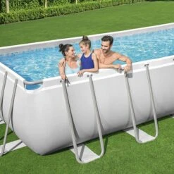 Piscine Bestway Rectangulaire Power Steel 6,40 X 2,74 H1,32m -PiscinePro Soldes Magasin piscine bestway rectangulaire power steel 640 x 274 h132m 7