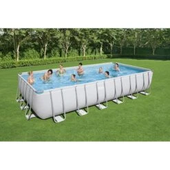 Piscine Bestway Rectangulaire Power Steel 7,32 X 3,66 H1,32m 9 Piscine Bestway Rectangulaire Power Steel 7,32 X 3,66 H1,32m -PiscinePro Soldes Magasin piscine bestway rectangulaire power steel 732 x 366 h132m 2