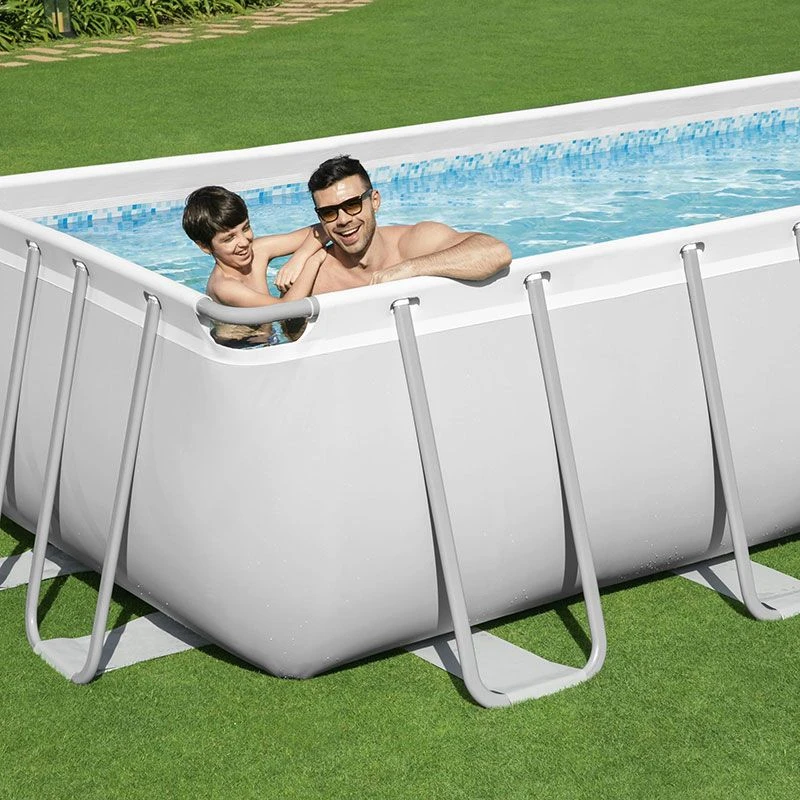 Piscine Bestway Rectangulaire Power Steel 7,32 X 3,66 H1,32m 6 Piscine Bestway Rectangulaire Power Steel 7,32 X 3,66 H1,32m – Image 4