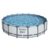 Piscine Bestway Ronde Steel Pro Max 5,49 X H1,22m -PiscinePro Soldes Magasin piscine bestway ronde steel pro max 549 x h122m