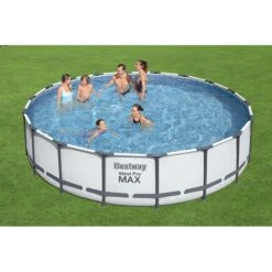 Piscine Bestway Ronde Steel Pro Max 5,49 X H1,22m 10 Piscine Bestway Ronde Steel Pro Max 5,49 X H1,22m -PiscinePro Soldes Magasin piscine bestway ronde steel pro max 549 x h122m 2
