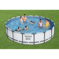 Piscine Bestway Ronde Steel Pro Max 5,49 X H1,22m 13 Piscine Bestway Ronde Steel Pro Max 5,49 X H1,22m -PiscinePro Soldes Magasin piscine bestway ronde steel pro max 549 x h122m 5