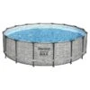 Piscine Bestway Ronde Steel Pro Max Decor Pierre 4,88 X H1,22m -PiscinePro Soldes Magasin piscine bestway ronde steel pro max decor pierre 488 x h122m