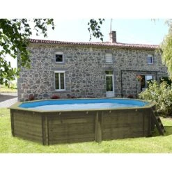 Piscine Bois Alista 5,00 X 3,00 X H1,30m -PiscinePro Soldes Magasin piscine bois alista 500 x 300 x h130m 1