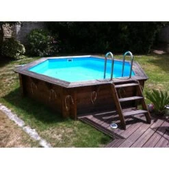 Ubbink Piscine Bois Azura 4,10 X H1,20m -PiscinePro Soldes Magasin piscine bois azura 410 x h120m 6