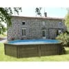 Piscine Bois Cannelle 5,51 X 3,51 X H1,19m 1 Piscine Bois Cannelle 5,51 X 3,51 X H1,19m -PiscinePro Soldes Magasin piscine bois cannelle 551 x 351 x h119m