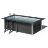 Piscine Bois Composite Avant Garde Gre 3,26 X 1,86 X H0,96m -PiscinePro Soldes Magasin piscine bois composite avant garde gre 326 x 186 x h096m