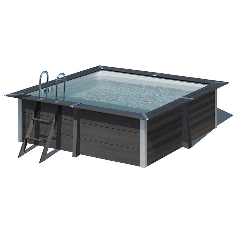 Piscine Bois Composite Avant Garde Gre 3,26 X 3,26 X H0,96m 3 Piscine Bois Composite Avant Garde Gre 3,26 X 3,26 X H0,96m