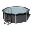 Piscine Bois Composite Avant Garde Gre 4,10 X H1,24m -PiscinePro Soldes Magasin piscine bois composite avant garde gre 410 x h124m