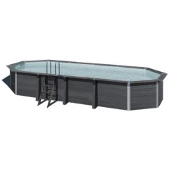 Piscine Bois Composite Avant Garde Gre 8,04 X 3,86 X H1,24m