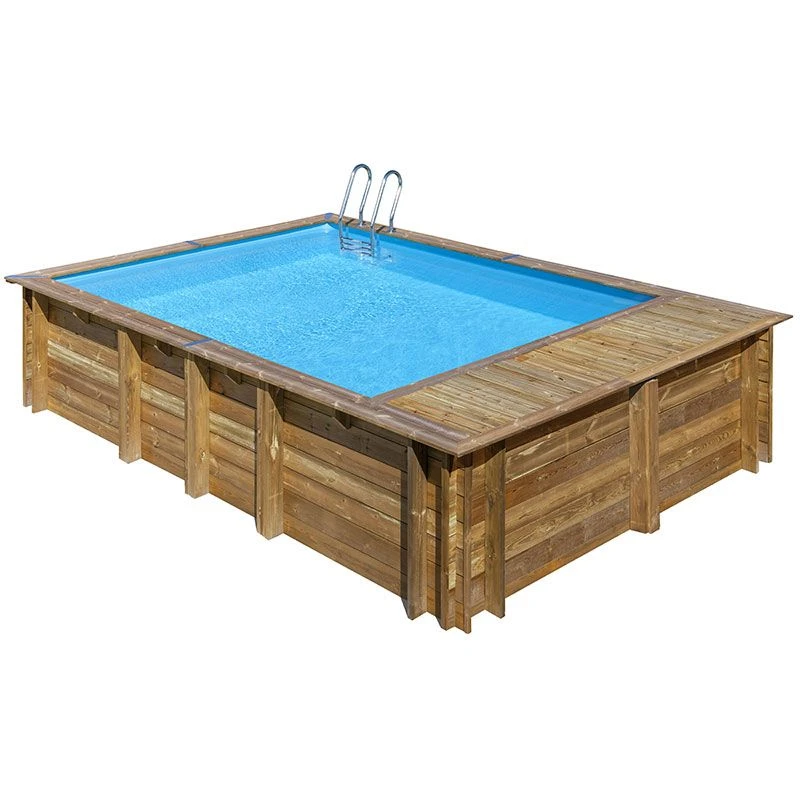 Piscine Bois Evora Plus 6,20 X 4,20 X H1,36m 3 Piscine Bois Evora Plus 6,20 X 4,20 X H1,36m