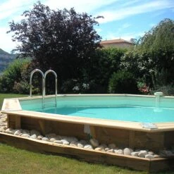 Ubbink Piscine Bois Lagon 4,50 X H1,20m -PiscinePro Soldes Magasin piscine bois lagon 450 x h120m 2