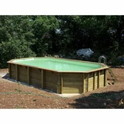Ubbink Piscine Bois Lagon 8,20 X 4,70 X H1,30m -PiscinePro Soldes Magasin piscine bois lagon 820 x 470 x h130m 5