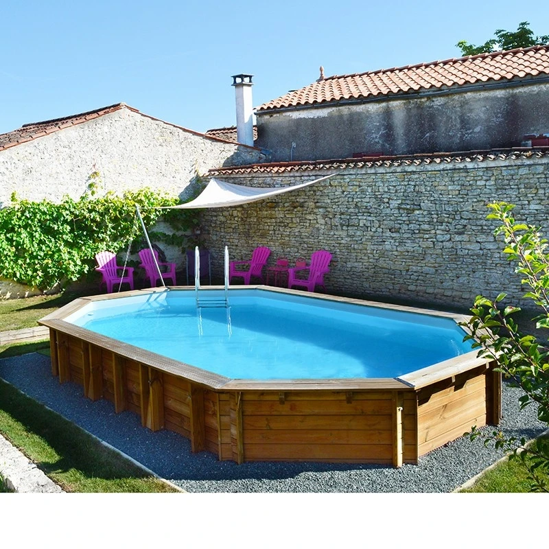Piscine Bois Lavender 5,70 X 3,95 X H1,27m 3 Piscine Bois Lavender 5,70 X 3,95 X H1,27m