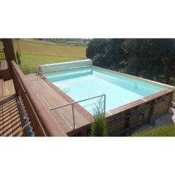 Ubbink Piscine Bois Linea 8,00 X 5,00 X H1,40m -PiscinePro Soldes Magasin piscine bois linea 800 x 500 x h140m 6