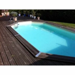 Ubbink Piscine Bois Ocea 5,50 X 3,55 X H1,20m -PiscinePro Soldes Magasin piscine bois ocea 550 x 355 x h120m 5