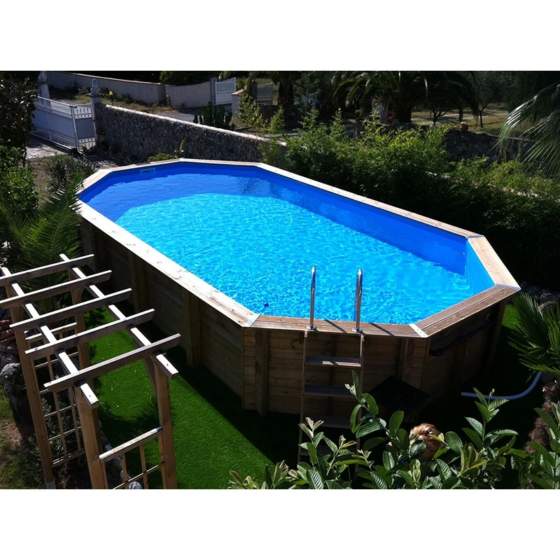 Ubbink Piscine Bois Ocea 8,60 X 4,70 X H1,30m 7 Ubbink Piscine Bois Ocea 8,60 X 4,70 X H1,30m – Image 5