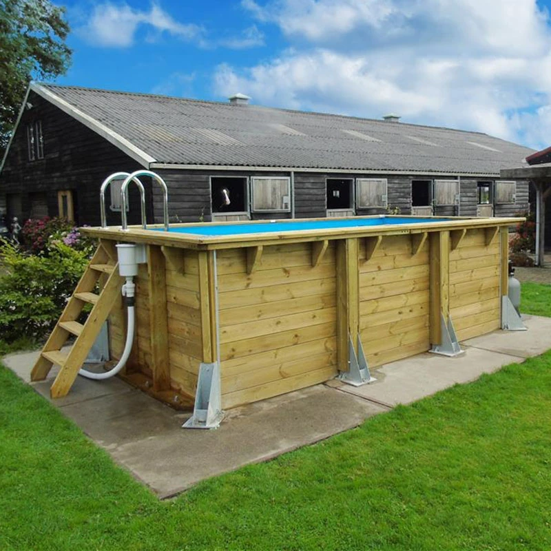 Ubbink Piscine Bois Urban Pool 4,50 X 2,50 X H1,40m 3 Ubbink Piscine Bois Urban Pool 4,50 X 2,50 X H1,40m