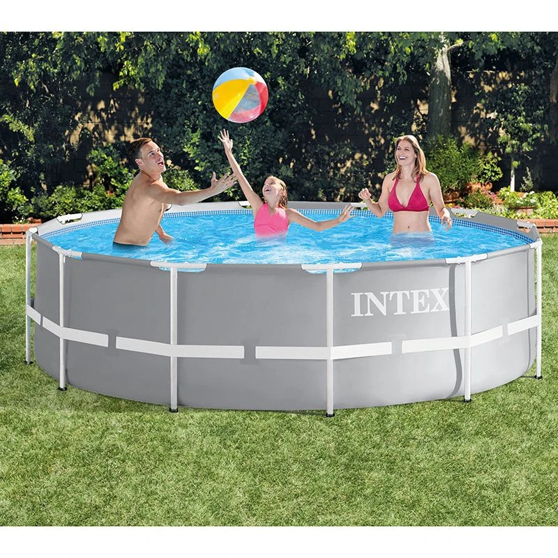 Piscine Tubulaire Intex Prism Frame 3,66 X H0,99m 4 Piscine Tubulaire Intex Prism Frame 3,66 X H0,99m – Image 2