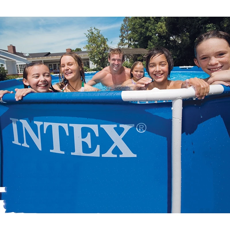 Piscine Tubulaire Intex Metal Frame 3,05 X H0,76m 5 Piscine Tubulaire Intex Metal Frame 3,05 X H0,76m – Image 3