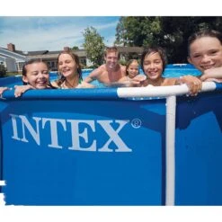 Piscine Tubulaire Intex Metal Frame 3,66 X H0,76m -PiscinePro Soldes Magasin piscine tubulaire intex metal frame 366 x h076m 2