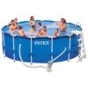 Piscine Tubulaire Intex Metal Frame 4,57 X H1,22m -PiscinePro Soldes Magasin piscine tubulaire intex metal frame 457 x h122m