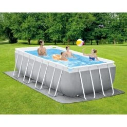 Piscine Tubulaire Intex Prism Frame 4,00 X 2,00 X H1,22m 7 Piscine Tubulaire Intex Prism Frame 4,00 X 2,00 X H1,22m -PiscinePro Soldes Magasin piscine tubulaire intex prism frame 400 x 200 x h122m 2