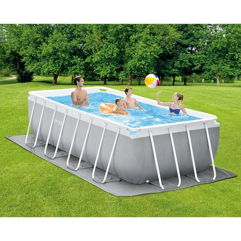 Piscine Tubulaire Intex Prism Frame 4,00 X 2,00 X H1,22m 5 Piscine Tubulaire Intex Prism Frame 4,00 X 2,00 X H1,22m – Image 3