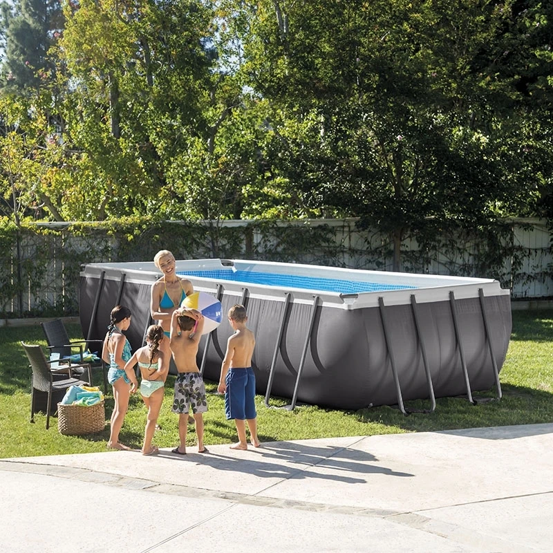 Piscine Tubulaire Intex Ultra Frame XTR 5,49 X 2,74 X H1,32m 4 Piscine Tubulaire Intex Ultra Frame XTR 5,49 X 2,74 X H1,32m – Image 2