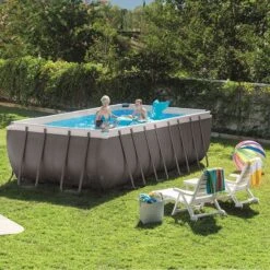 Piscine Tubulaire Intex Ultra Frame XTR 5,49 X 2,74 X H1,32m 7 Piscine Tubulaire Intex Ultra Frame XTR 5,49 X 2,74 X H1,32m -PiscinePro Soldes Magasin piscine tubulaire intex ultra frame xtr 549 x 274 x h132m 2