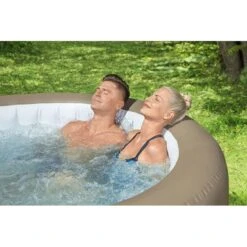 Spa Bestway Lay-Z Palm Springs Air Jet 4-6 Places -PiscinePro Soldes Magasin spa bestway lay z palm springs air jet 4 6 places 5