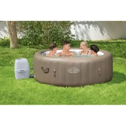 Spa Bestway Lay-Z Palm Springs Air Jet 4-6 Places -PiscinePro Soldes Magasin spa bestway lay z palm springs air jet 4 6 places 8