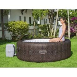 Spa Bestway Lay-Z St Moritz Air Jet 5-7 Places -PiscinePro Soldes Magasin spa bestway lay z st moritz air jet 5 7 places 8